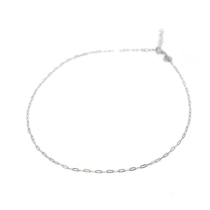 the-sis-kiss-mini-paperclip-chain-necklace-silver-18