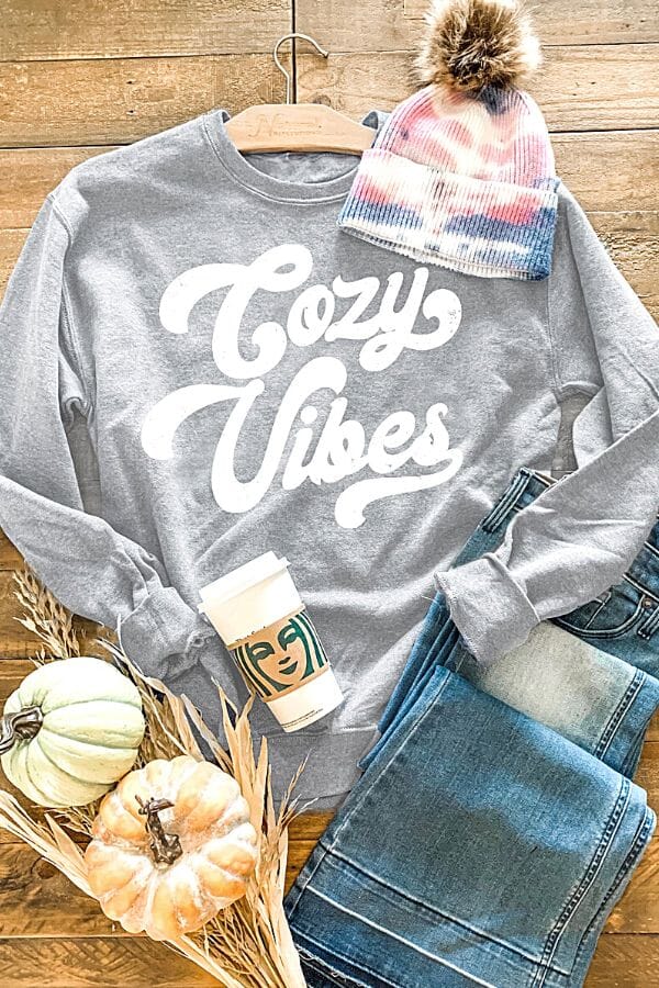 Cozy Vibes Sweatshirt Shirts & Tops Blakeley 