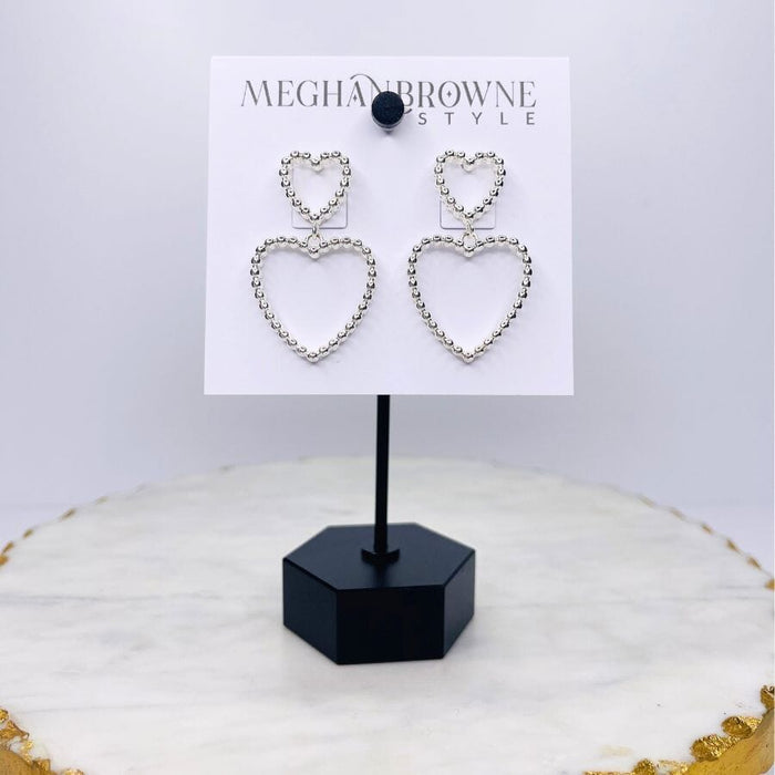 Meghan Browne Rome Silver Earrings Earrings Meghan Browne 