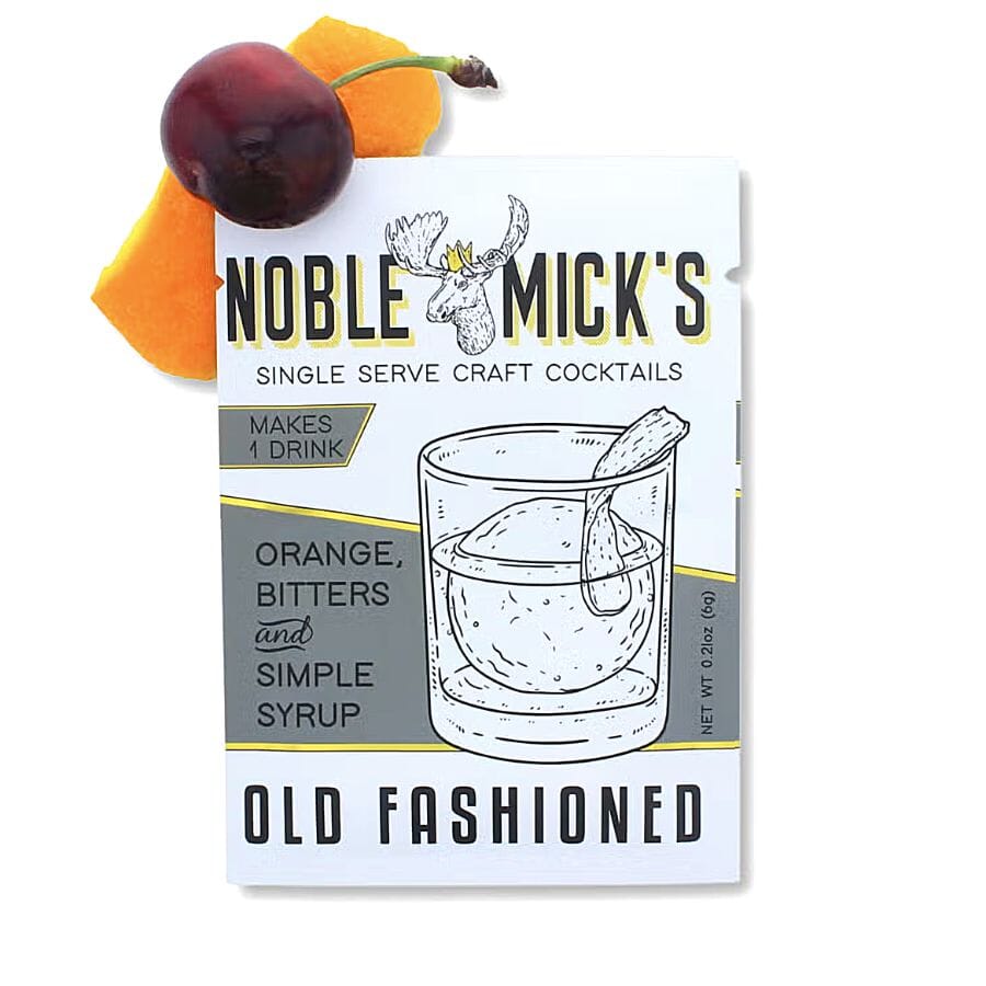 Noble Mick's Single Serve Craft Cocktails drink mixers Noble Mick's Old Fashioned