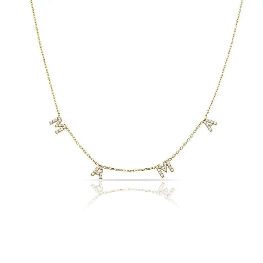 The Sis Kiss *Mini* MAMA It’s All in a Name® Necklace The Sis Kiss