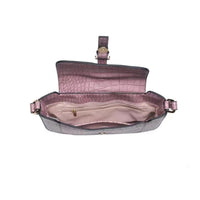 Adwen Mauve Croc Crossbody Crossbody Urban Expressions 