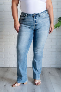 Alana Mid Rise Clean Bootcut Jeans Womens Ave Shops 