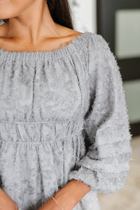 All Is Well Dress In Opal Gray Womens Ave Shops 
