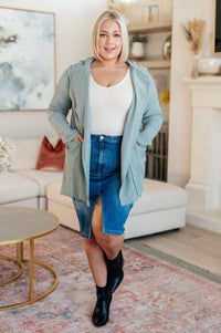 Always Be There Cargo Denim Skirt Womens Ave Shops 