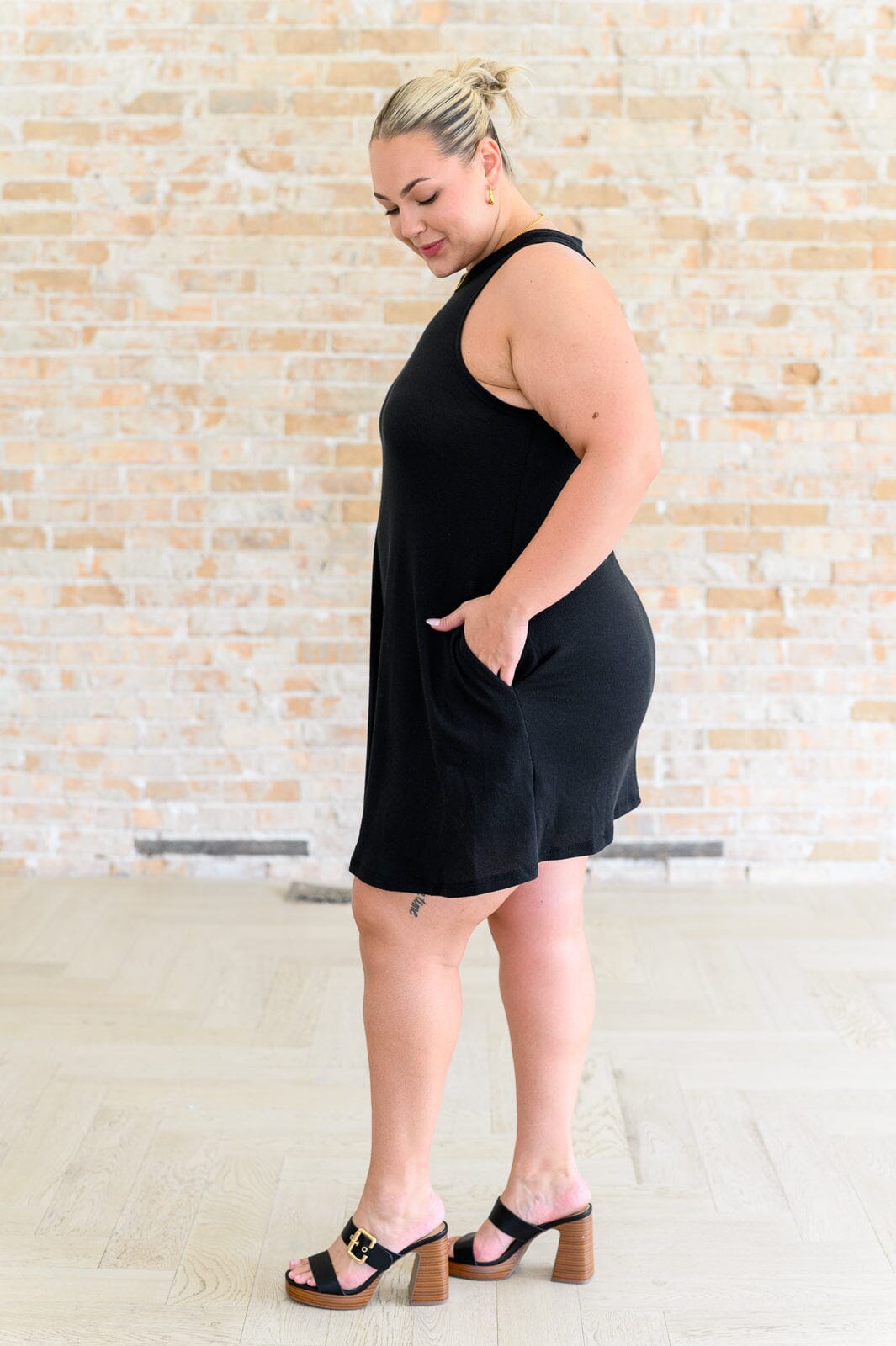 Back It Up Crisscross Cut-Out Back Dress Medium Back It Up Crisscross Cut-Out Back Dress Medium