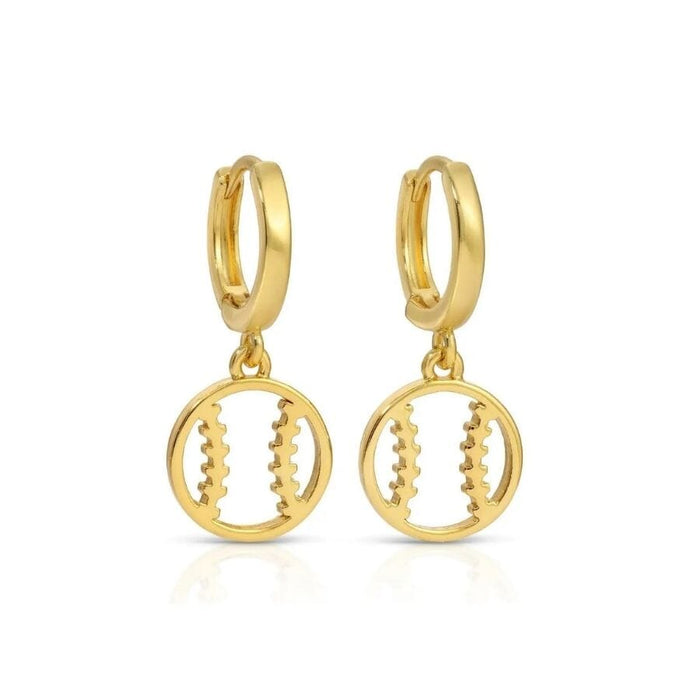 Baseball | Softball Huggies Earrings Splendid Iris 