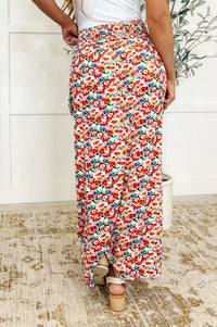 Be Home Soon Floral Maxi Skirt Womens Ave Shops 