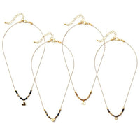 Beaded Heart Necklaces Necklace Splendid Iris 