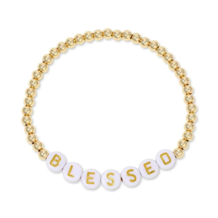 Blessed Beaded Bracelet Bracelets Splendid Iris 