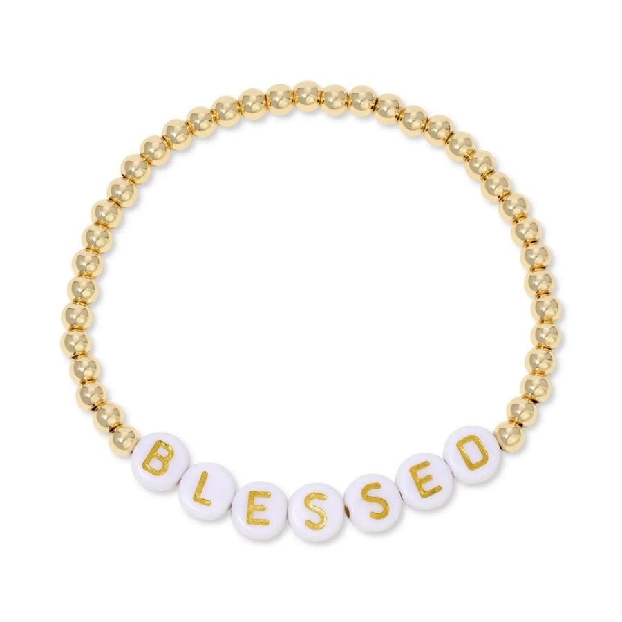 Blessed Beaded Bracelet Bracelets Splendid Iris 