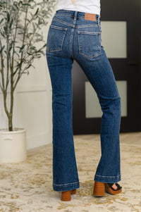 Bonnie High Waist Trouser Flare Womens Ave Shops 