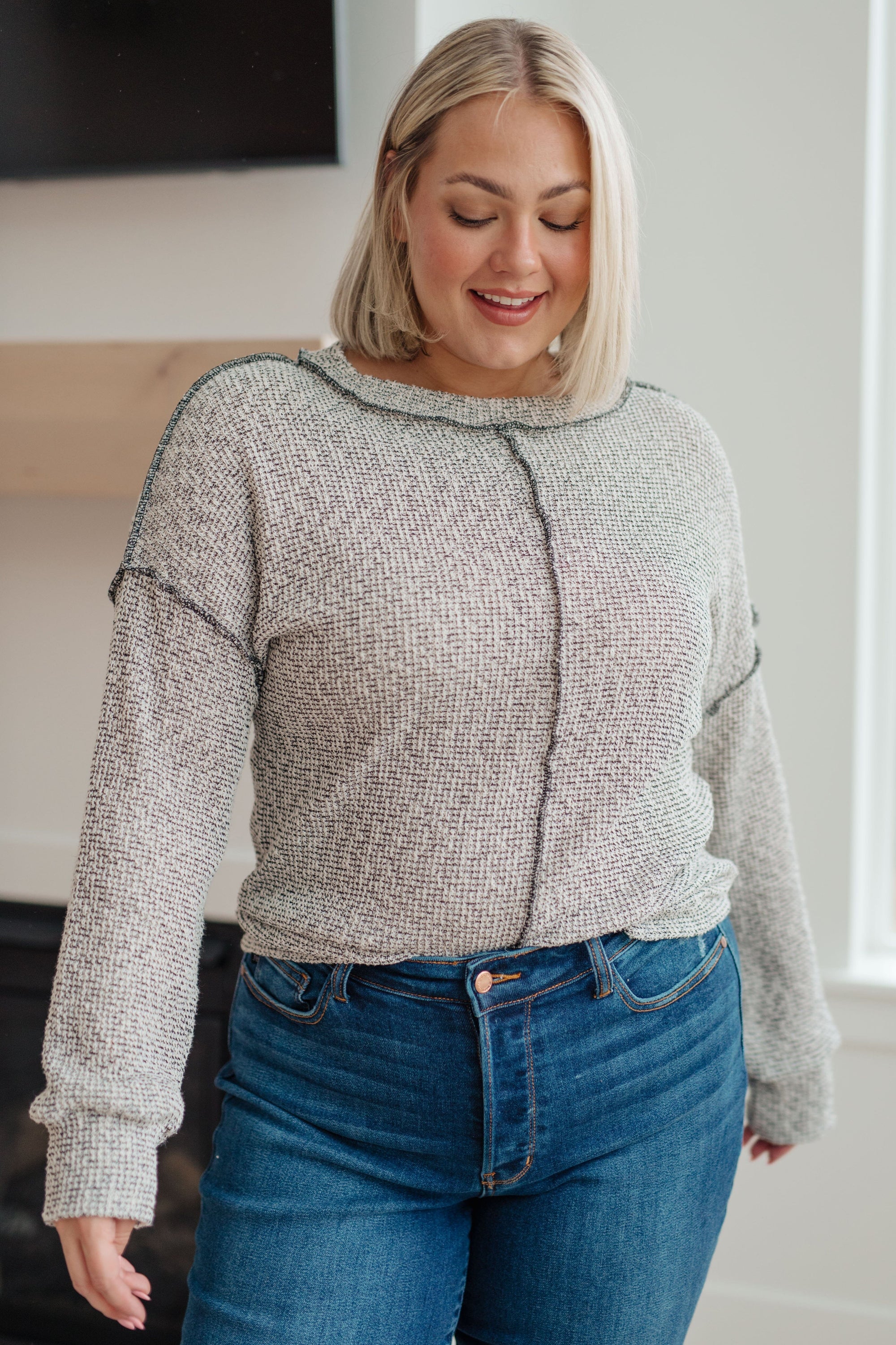 Both Sides of the Story Pullover Tops Ave Shops 