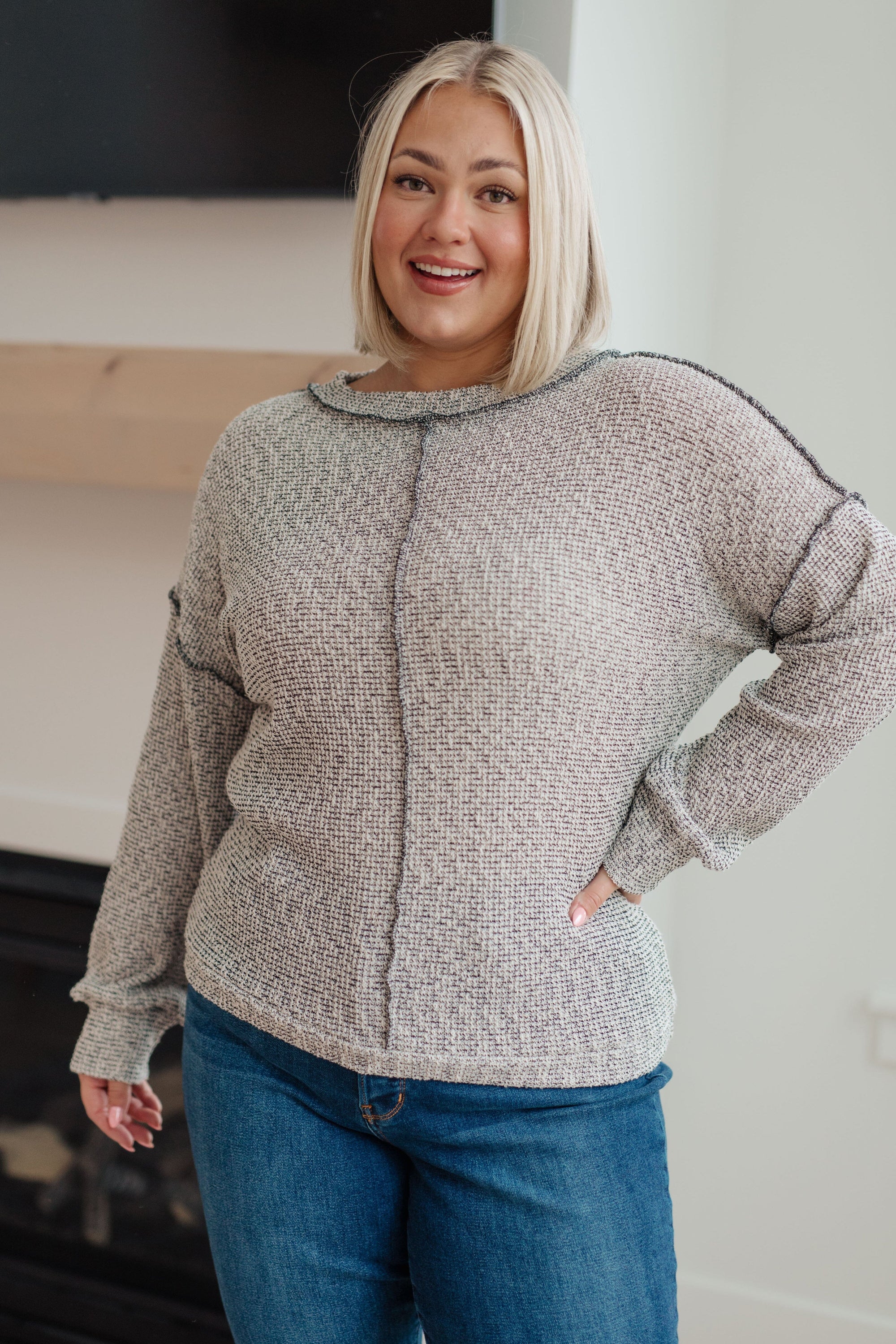 Both Sides of the Story Pullover Tops Ave Shops 