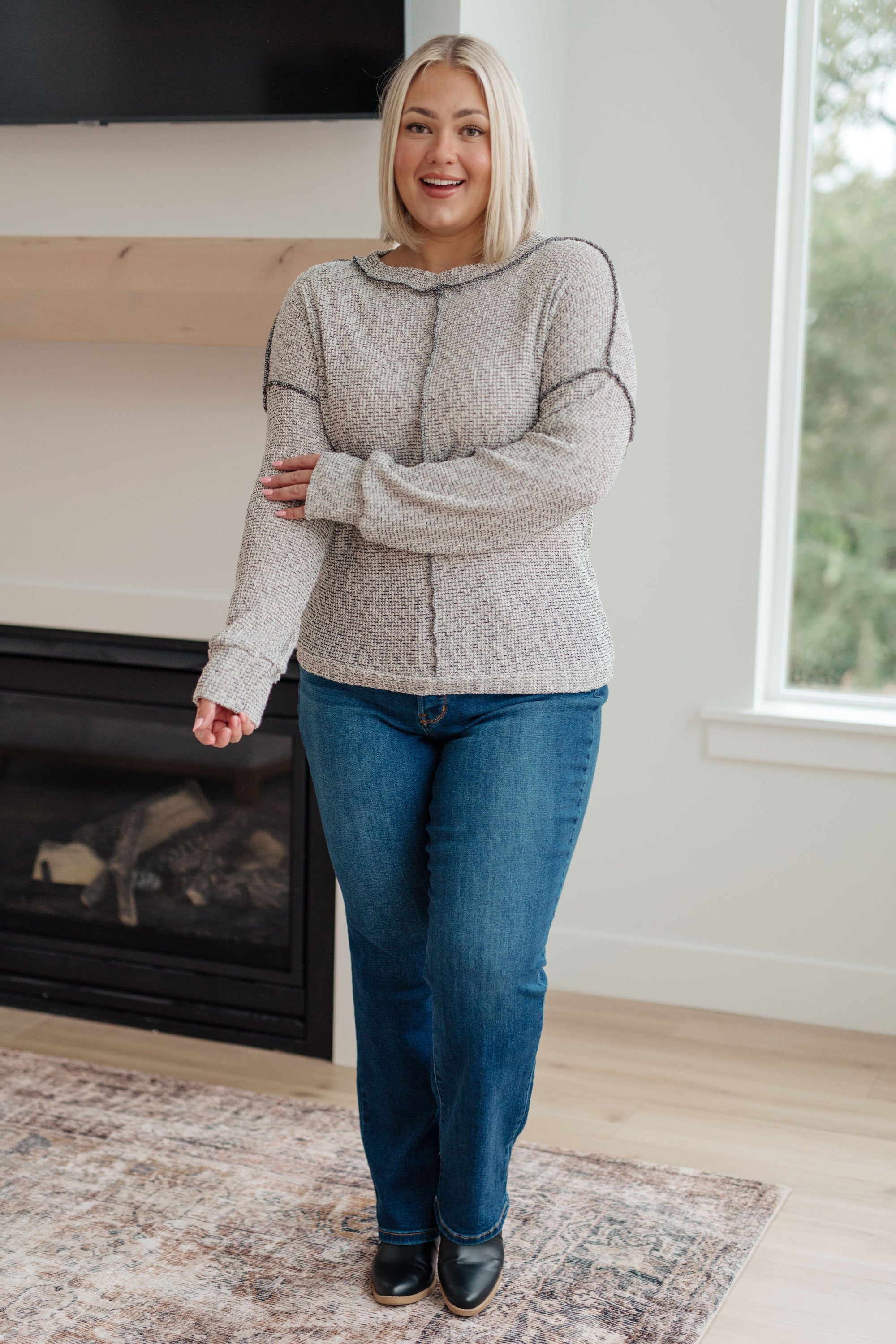Both Sides of the Story Pullover Tops Ave Shops 