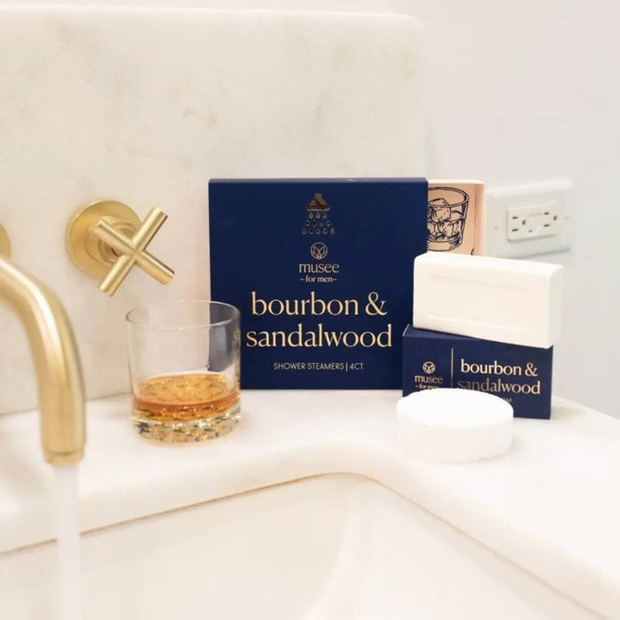 Bourbon & Sandalwood Shower Steamers shower steamers Musee 