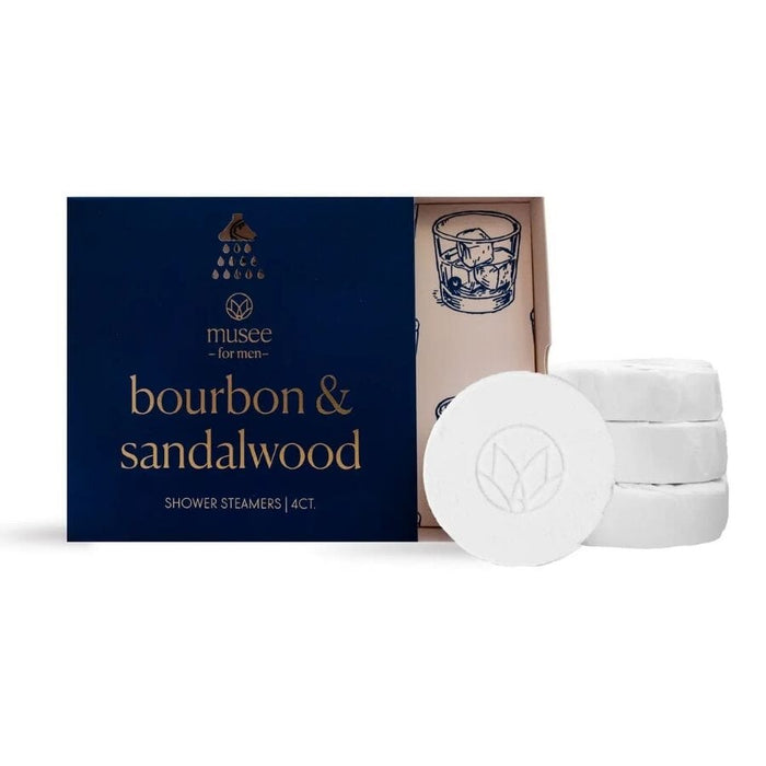 Bourbon & Sandalwood Shower Steamers shower steamers Musee 