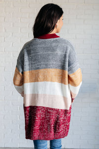 Bring the Warmth Color Block Cardigan Layers Ave Shops 