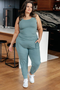 Casual But Cool Tank in Tidewater Teal Womens Ave Shops 