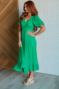Catch a Cloud and Pin it Down Smocked Bodice Dress Dresses Ave Shops 