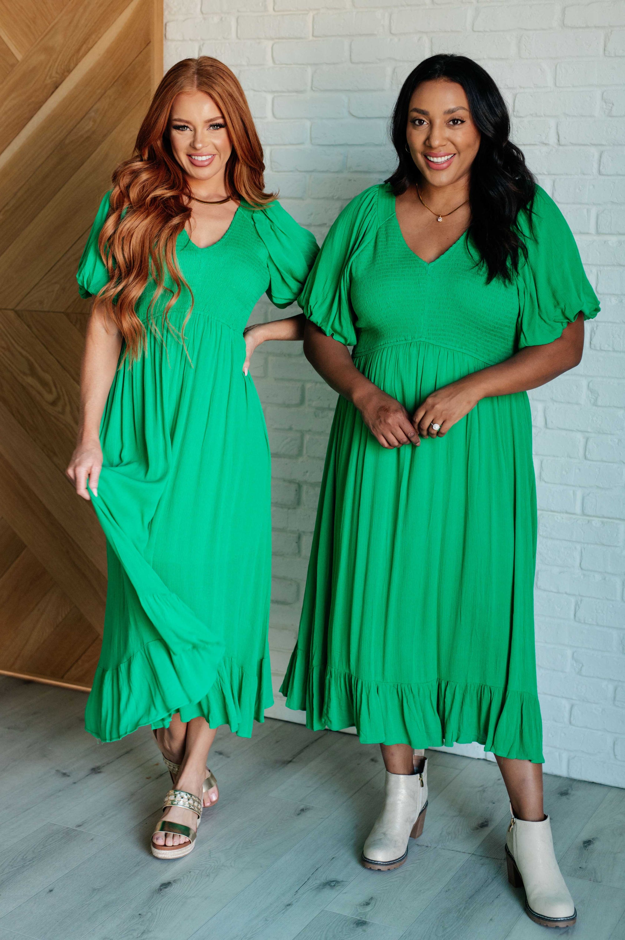 Catch a Cloud and Pin it Down Smocked Bodice Dress Dresses Ave Shops 