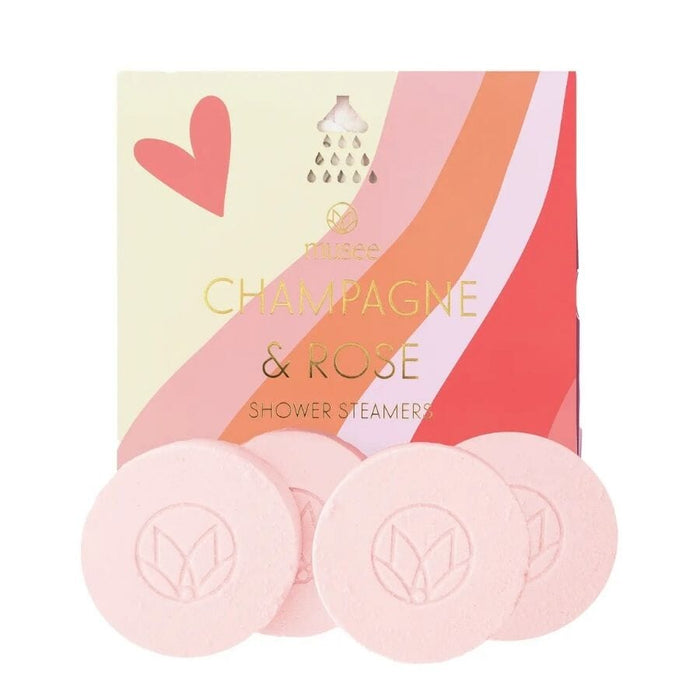 Champagne and Rose Shower Steamers shower steamers Musee 