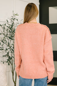 Changed for the Better Exposed Seam Pullover Womens Ave Shops 