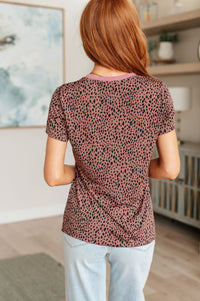 Cheetah Girl Short Sleeve Top Tops Ave Shops 