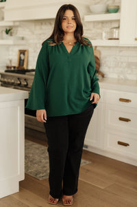 Climb On V-Neck Blouse Blouses Ave Shops 