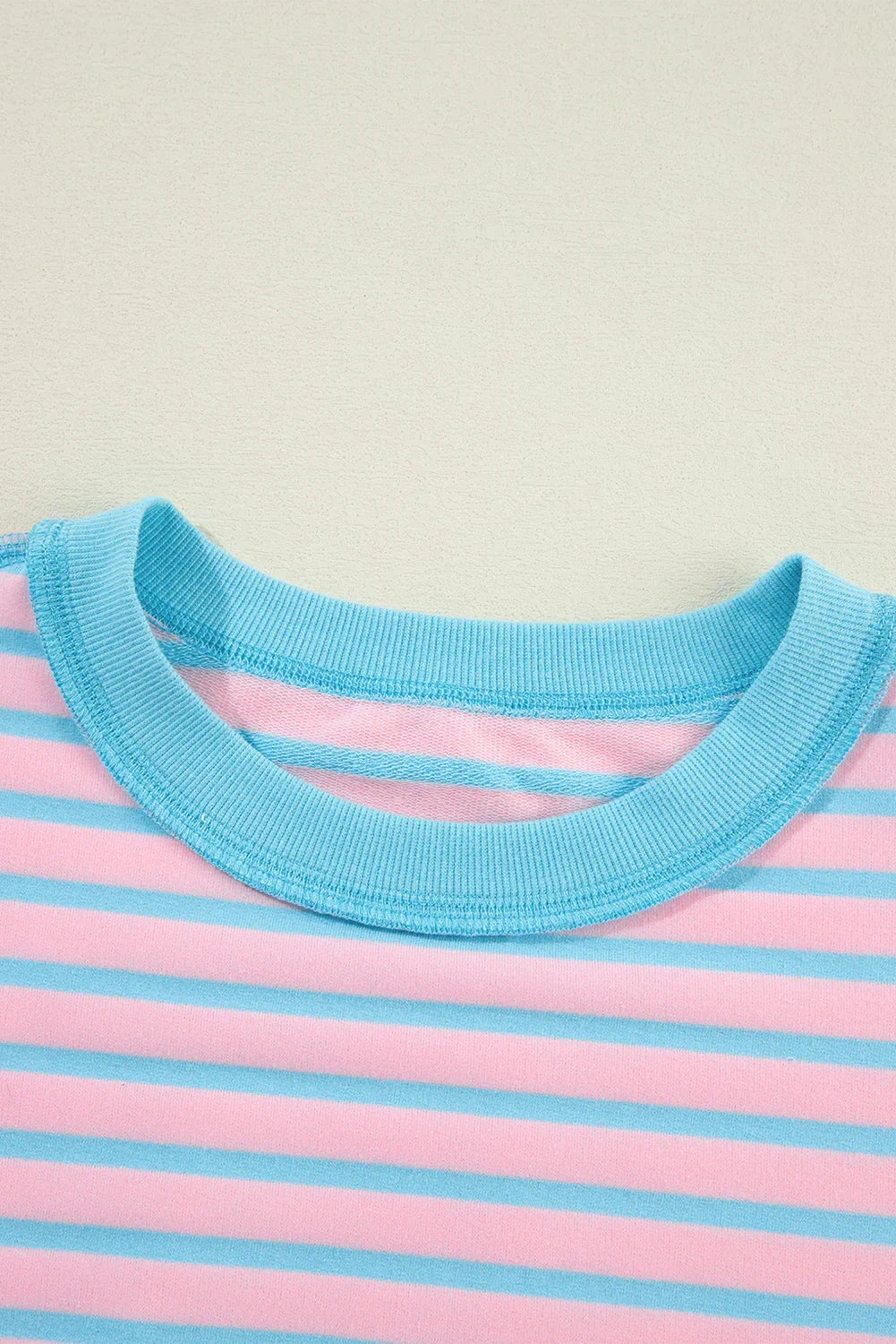 Color Clash Drop Shoulder Long Sleeve Womens Ave Shops 