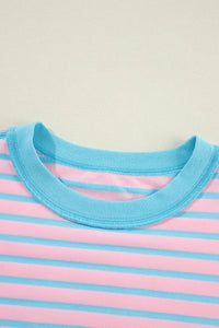 Color Clash Drop Shoulder Long Sleeve Womens Ave Shops 