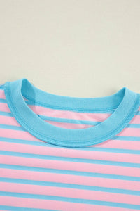 Color Clash Drop Shoulder Long Sleeve Womens Ave Shops 