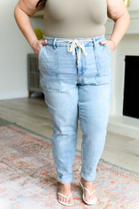 Cooper High Rise Vintage Denim Jogger Womens Ave Shops 