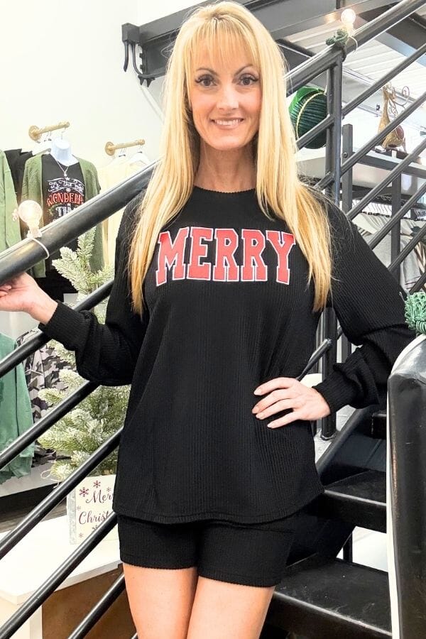 Corded Merry Set Shirts & Tops Thomas & Co 