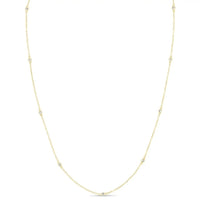 Cubic Zirconia Accented Necklace Necklace Splendid Iris 