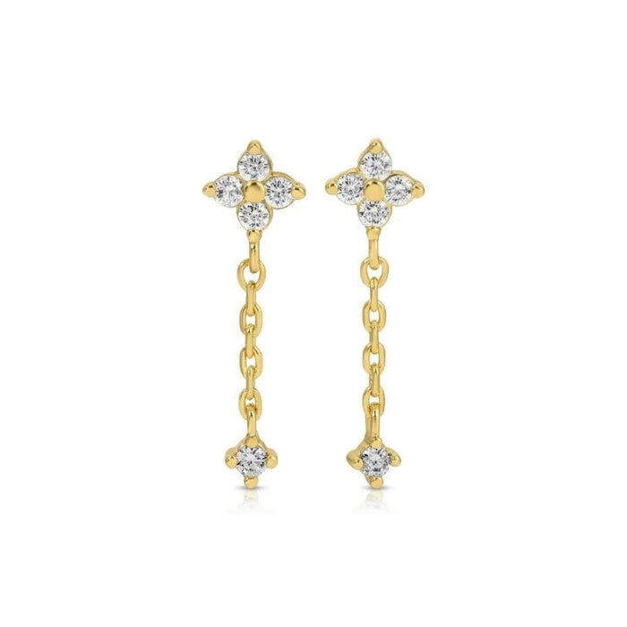 Delicate Drop Earrings Earrings Splendid Iris 