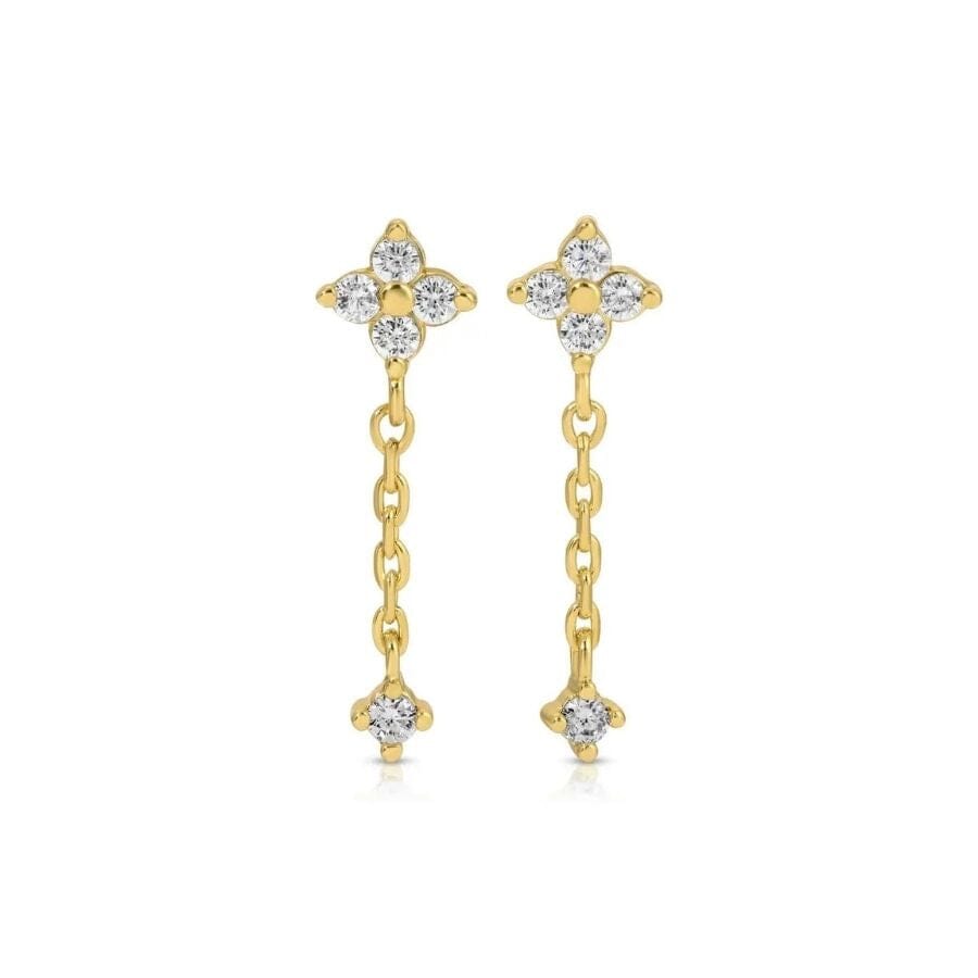 Delicate Drop Earrings Earrings Splendid Iris 