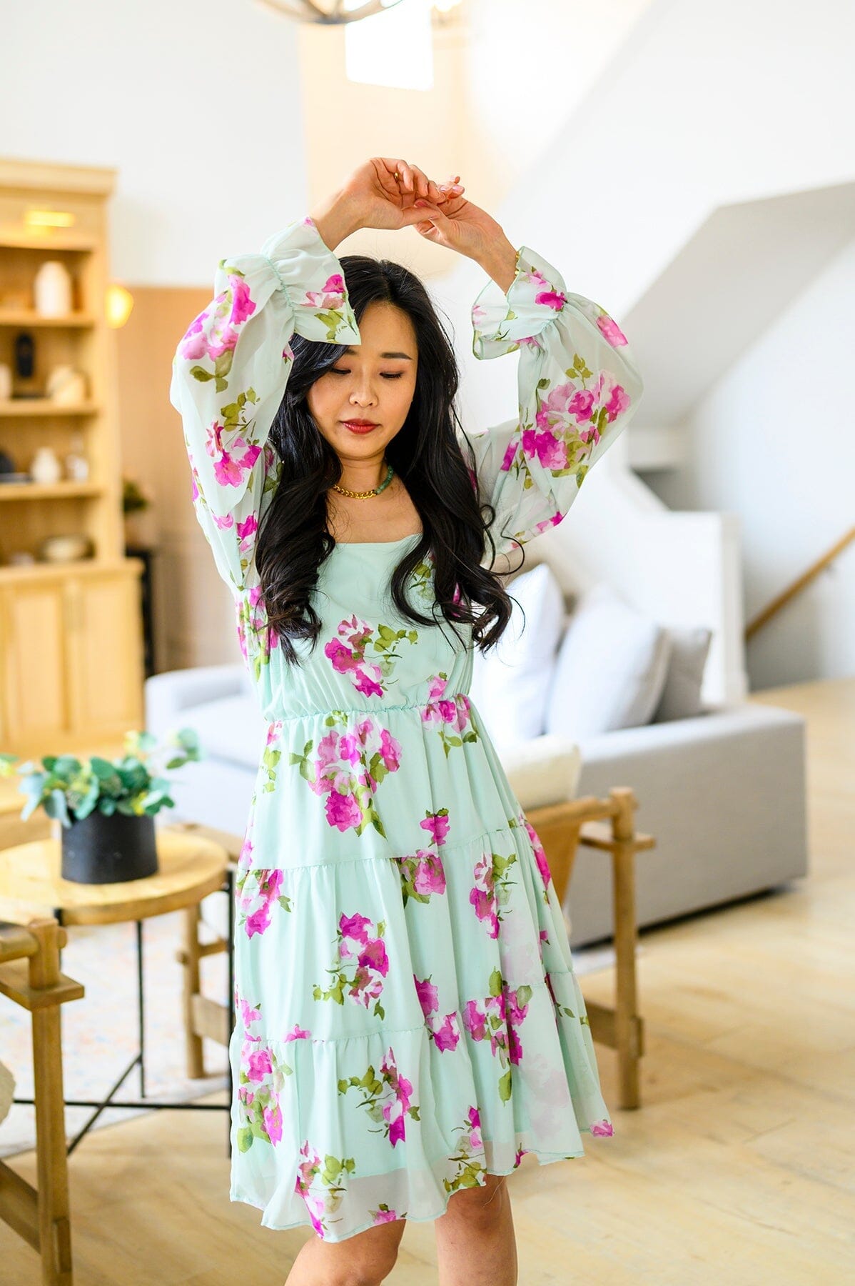 Delightfully Yours Floral Dress Womens Ave Shops 