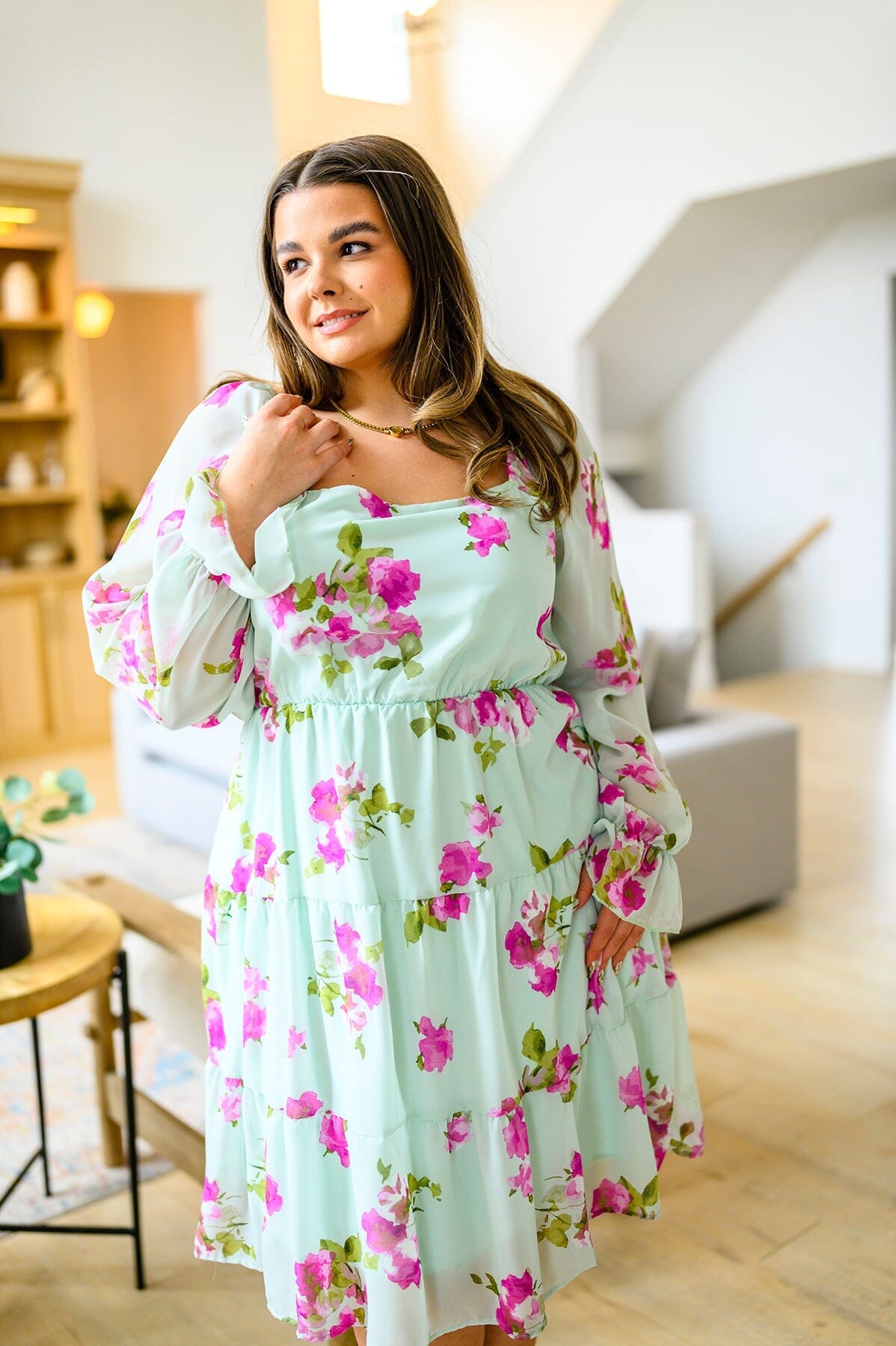 Delightfully Yours Floral Dress Womens Ave Shops 