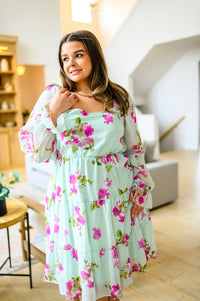 Delightfully Yours Floral Dress Womens Ave Shops 