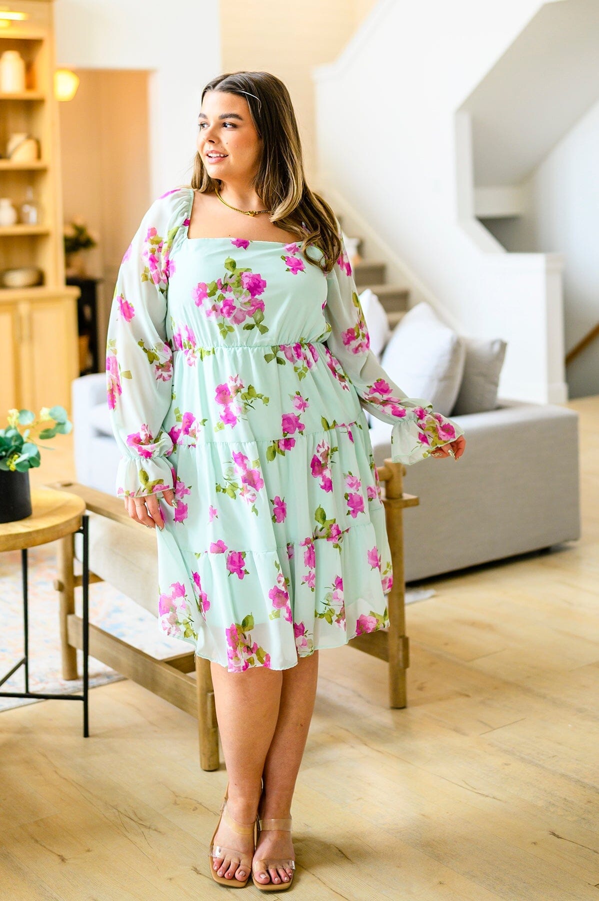 Delightfully Yours Floral Dress Womens Ave Shops 
