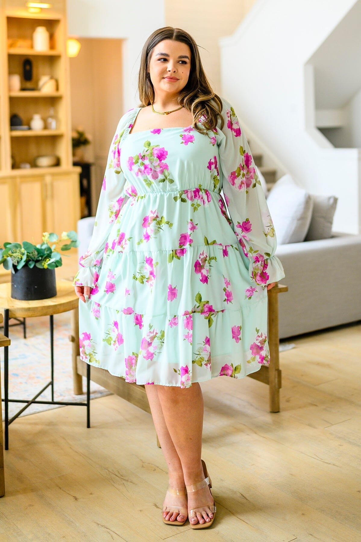 Delightfully Yours Floral Dress Womens Ave Shops 