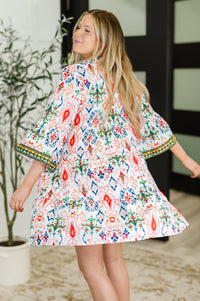 Depend on Me Boho Tiered Dress Womens Ave Shops 