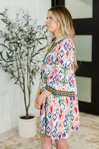 Depend on Me Boho Tiered Dress Womens Ave Shops 
