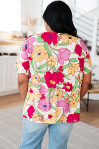 Do It Anyways Floral Top Tops Ave Shops 