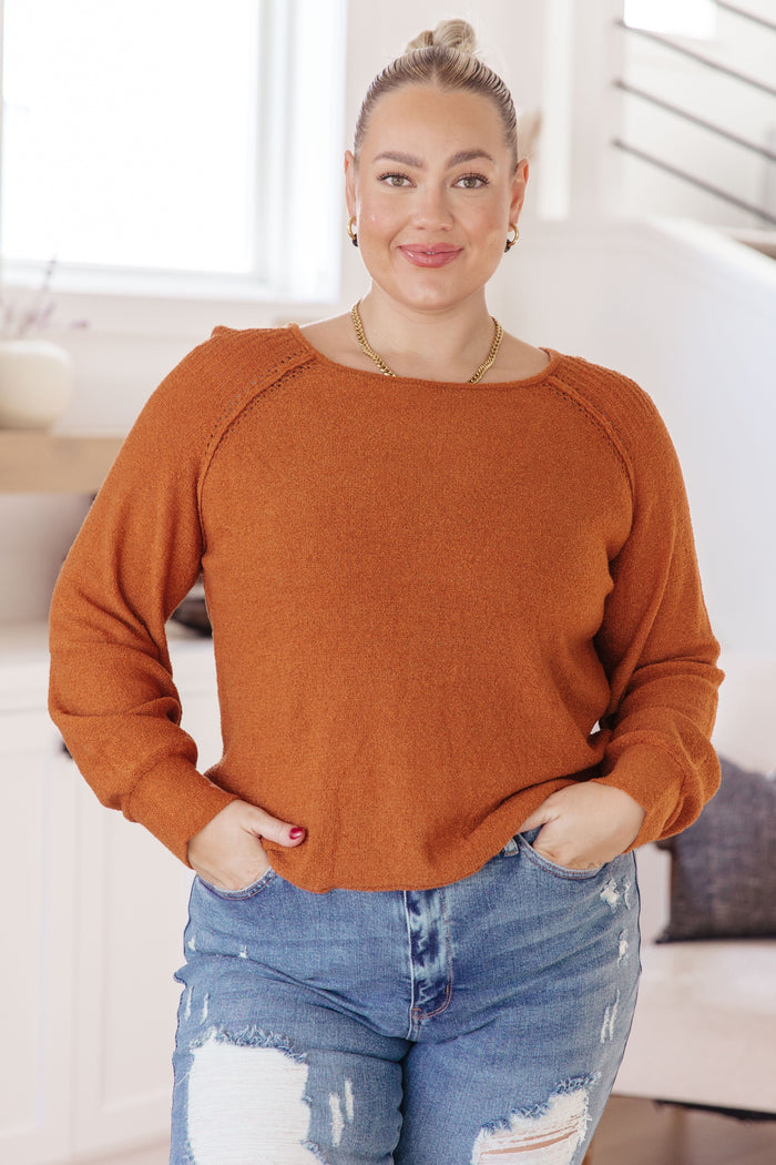 Don't Be Difficult Pullover Sweater Tops Ave Shops 