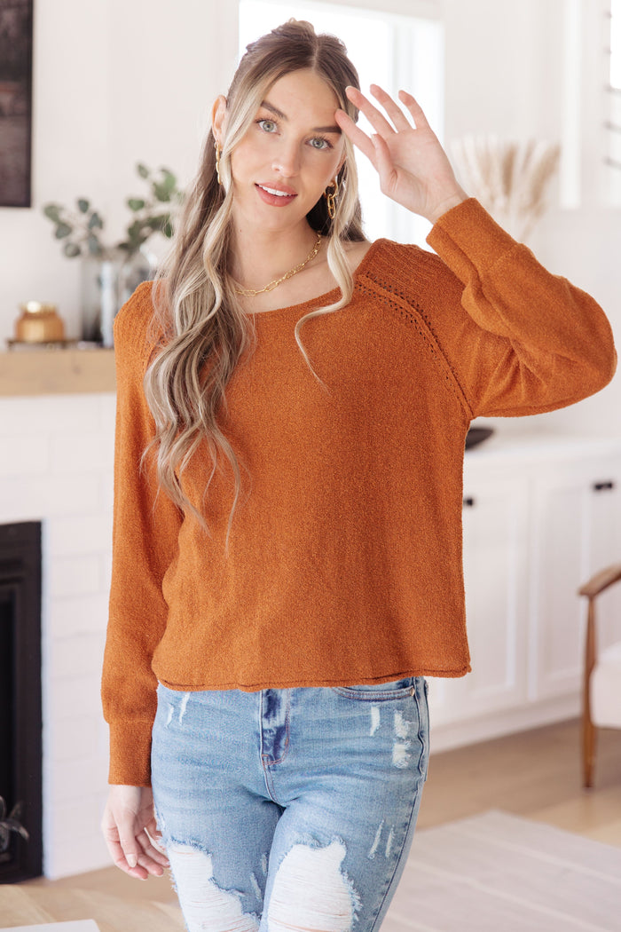 Don't Be Difficult Pullover Sweater Tops Ave Shops 