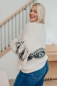 Don't Waver Fringe Detail Sweater Womens Ave Shops 