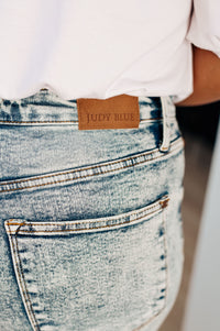 Dory High Waist Mineral Wash Raw Hem Wide Leg Jeans Womens Ave Shops 