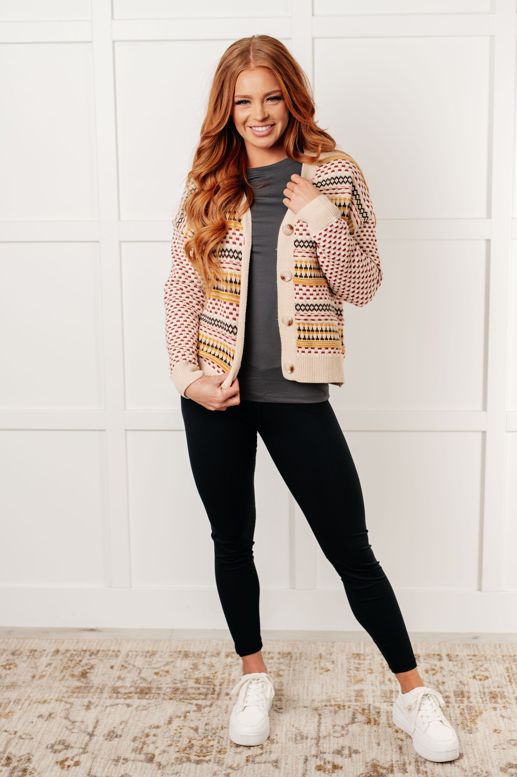 Effortless Elements Striped Cardigan Layers Ave Shops 